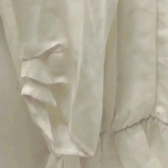 Joie Beautiful Flowing 100% Silk Blouse Size L - Picture 7 of 8